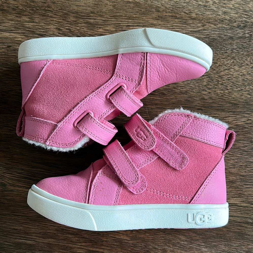 Pink waterproof Ugg Boots